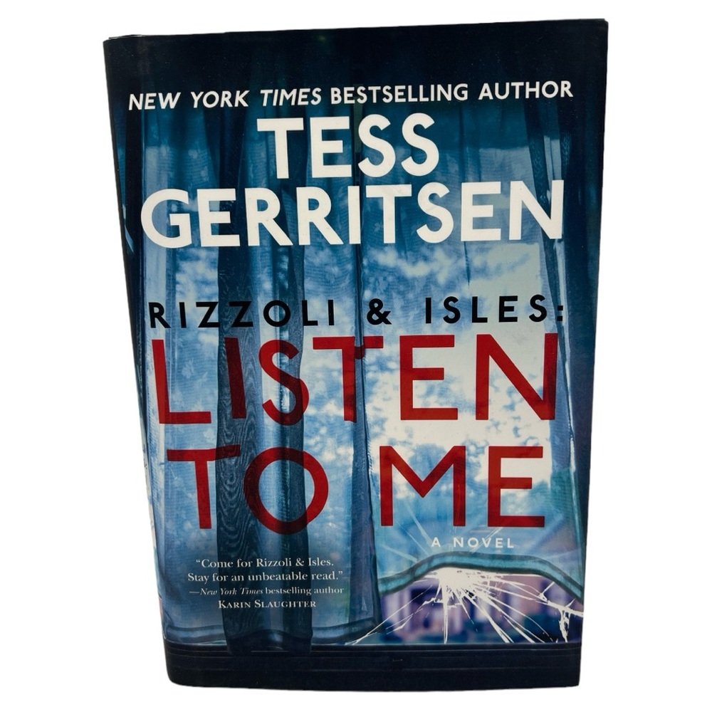 RIZZOLI & ISLES LISTEN TO ME Hardback Book by Tess Gerritsen